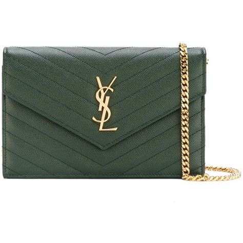 ysl clutch insert with chain